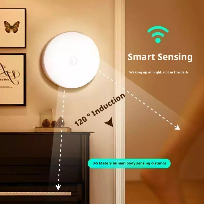 Rechargeable Motion Sensor LED Night Light with Magnetic Charging and Long Battery Life - Image 3
