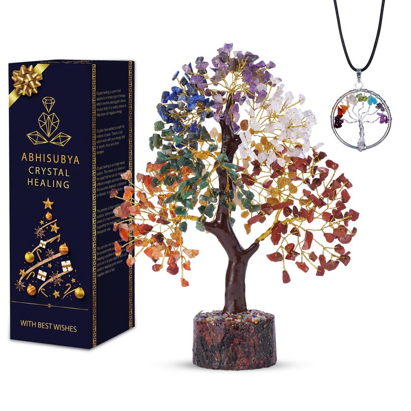 Bonsai Tree  Crystals and Healing Stones  Living Room Decor  Crystal Tree Tree of Life  Gem Tree Stones  Feng Shui and Money  Shelf Decor for Office