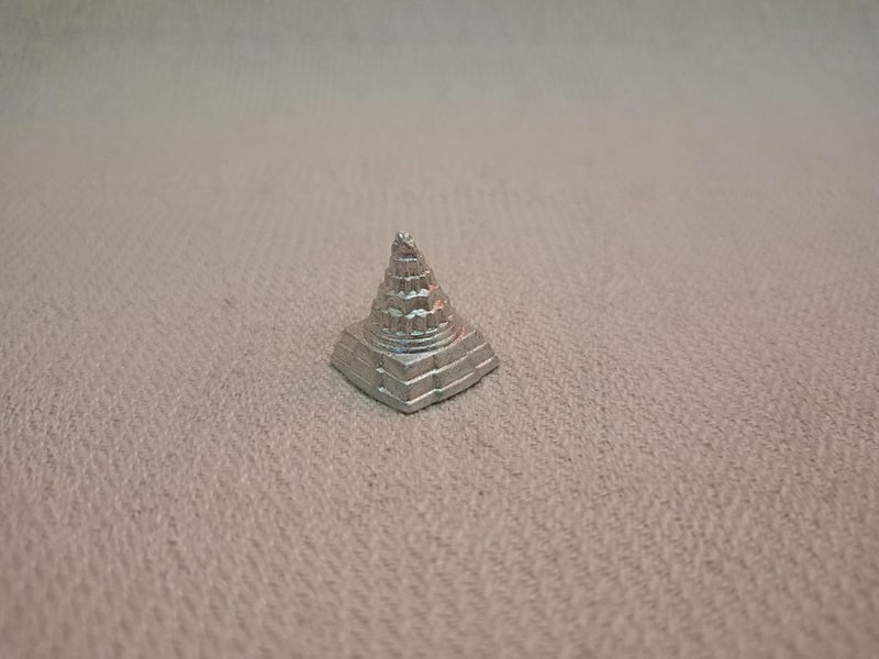 PUJA CELEBRATIONS PUJA CELEBRATIONS Mercury Parad Maha Meru Shri Yantra Pooja Yantra Pooja MandirTemples Pooja Rooms Almirahs lockers and Business Places Small 1 x 1 inches  - Image 2