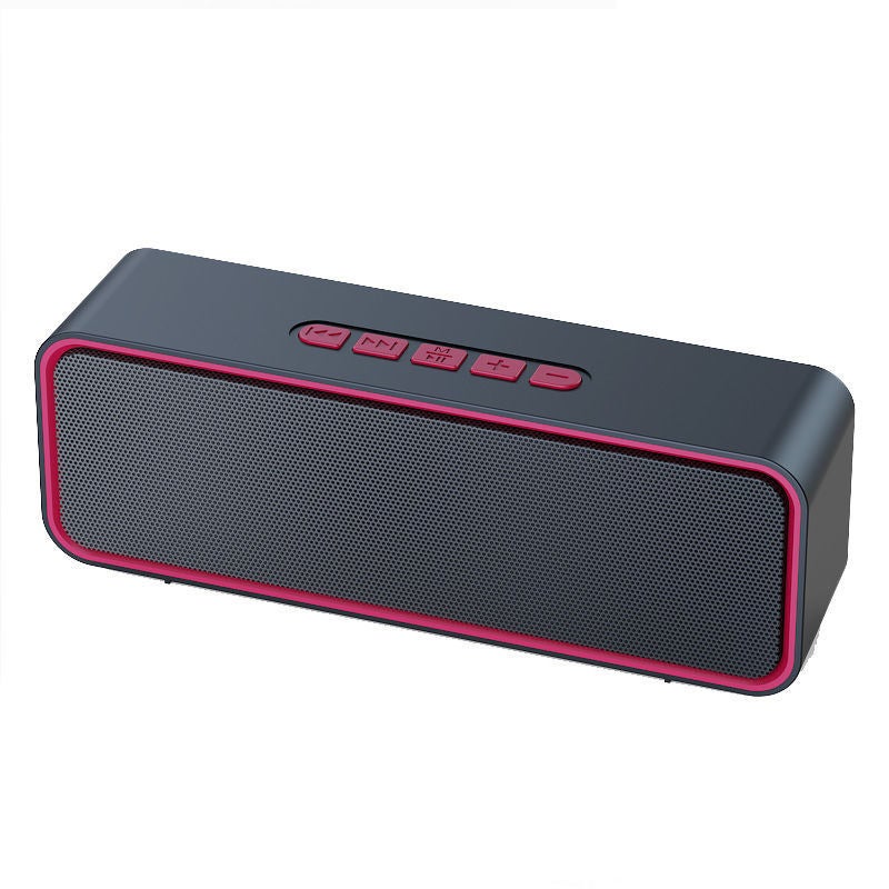 Portable Bluetooth Speaker High Bass Red 