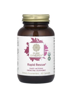 Pure Synergy Pure Synergy, Rapid Rescue, 42 Capsules  - Image 1
