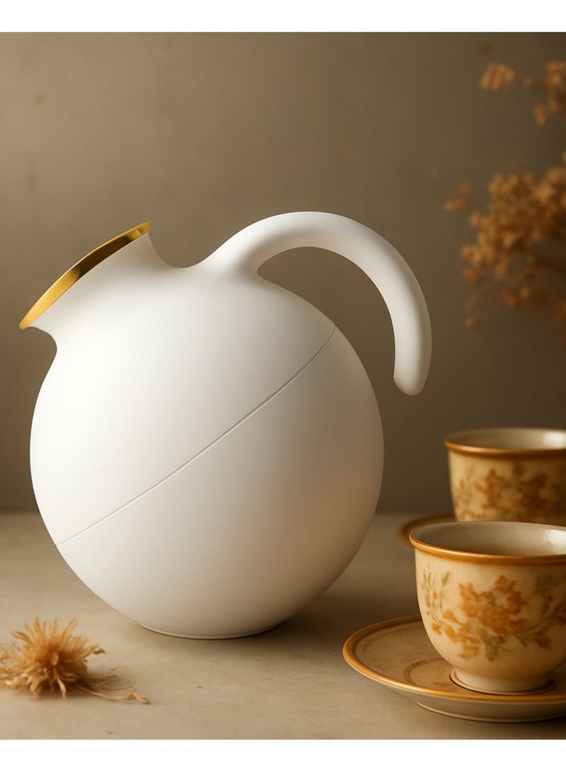 برايت ستون EVA SOLO Globe VJ 1.l White with 2 Collars (White) - Image 4