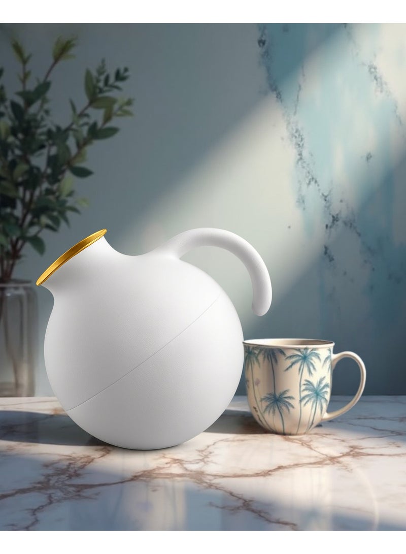 برايت ستون EVA SOLO Globe VJ 1.l White with 2 Collars (White) - Image 5