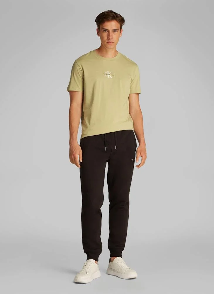 كالفن كلاين جينز Logo Print Crew Neck T-Shirt