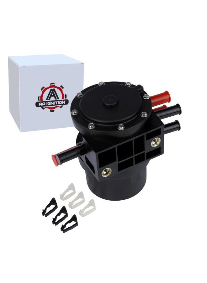 AA Ignition Replacement Reservoir Fuel Tank Selector Valve - Compatible with Ford F-150, F-250 and F-350 1989-1997 - Replaces F1UZ-9B263-B, F1UZ9B263B - 89, 90, 91, 92, 93, 94, 95, 96, 97 - Fuel Tank Selector - Image 1