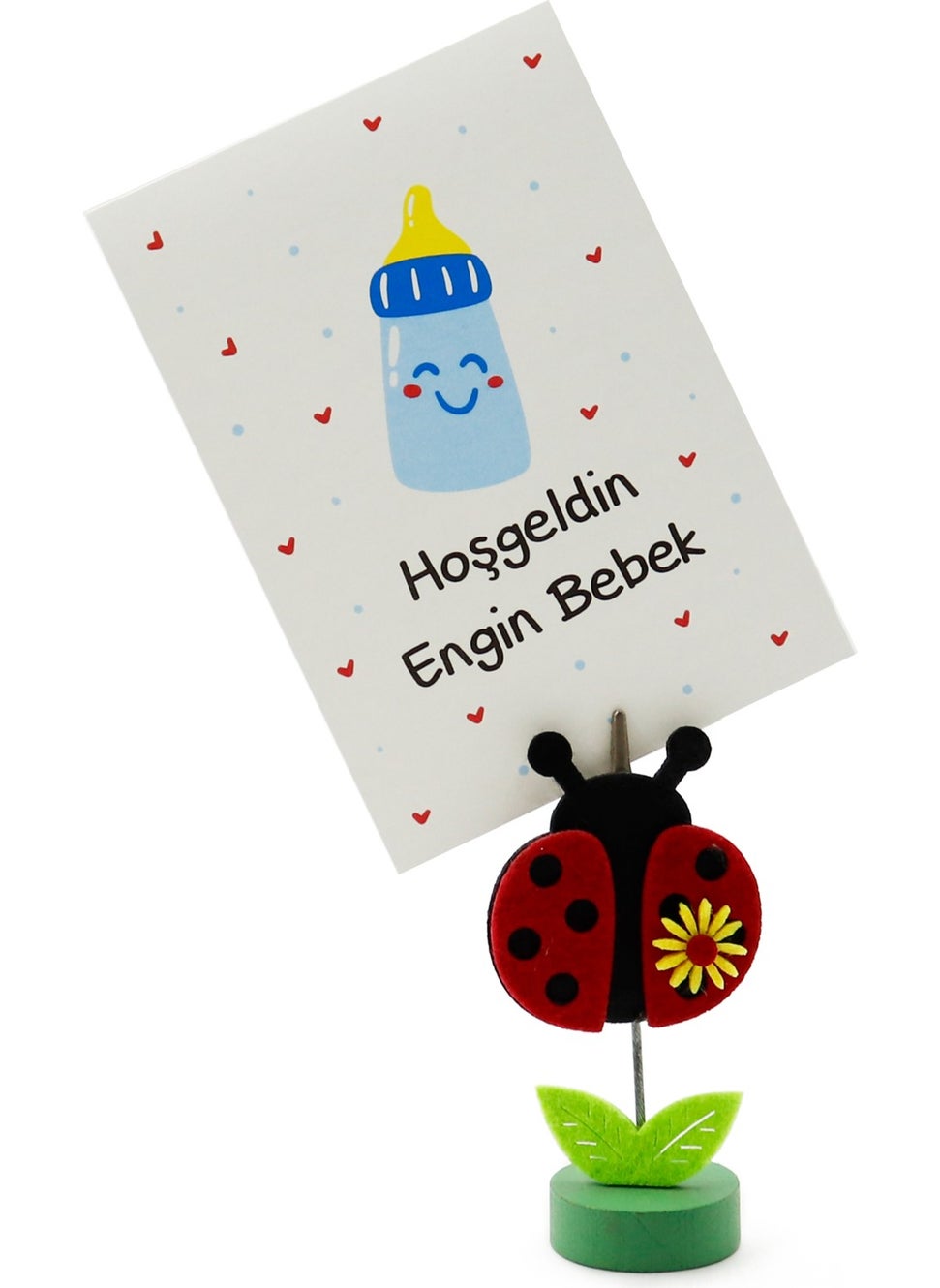 Repro Design 10X14 cm Personalizable Welcome Baby Themed 10 Piece Card Model-4  - Image 1