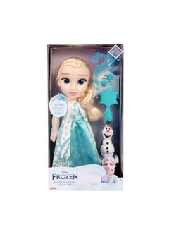 Disney FROZEN Elsa Doll Classic My Singing Friend Elsa Doll & Olaf Figure  - Image 2