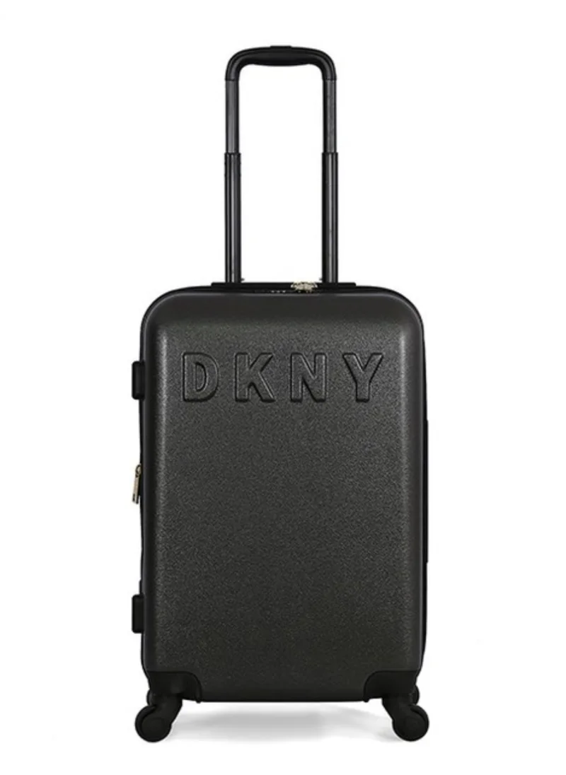 DKNY PROMO INTL PM1 Hardside Luggage on Wheels for Unisex | Ultra Lightweight ABS on with Spinner Wheels 4 Color Black