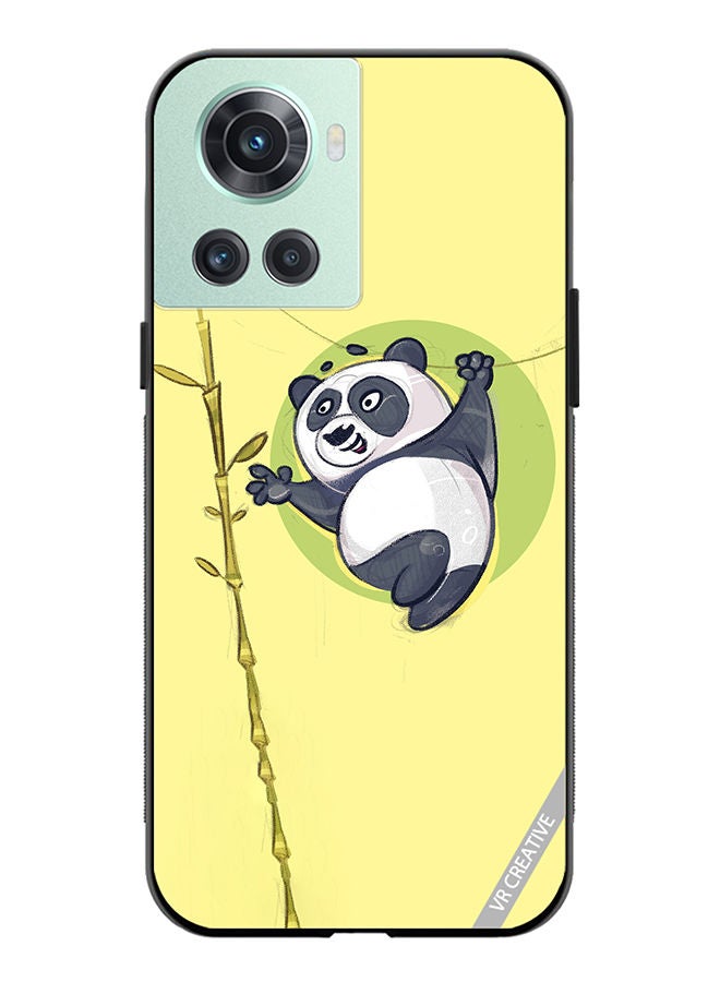 VR CREATIVE Protective Case Cover For OnePlus 10R Fun Panda Design Multicolour - Image 1