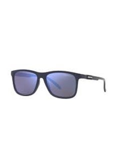 Arnette ARNETTE SUNGLASS AN4276 258722 SIZE 56 MATTE BLUE FRAME WITH DARK GREY MIRROR WATER POLARIZED LENS UNISEX  - Image 2