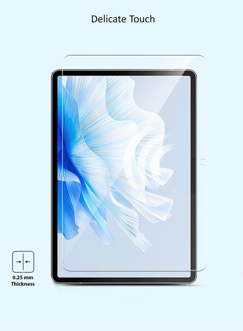 دبليو تيك واقي شاشة زجاجي هواوي ميت باد اير 11.5 بوصة 2023 9H HD Tempered Pro Plus Series (TSG9CN) - شفاف - Image 3
