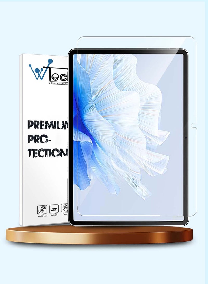 دبليو تيك واقي شاشة زجاجي هواوي ميت باد اير 11.5 بوصة 2023 9H HD Tempered Pro Plus Series (TSG9CN) - شفاف - Image 1