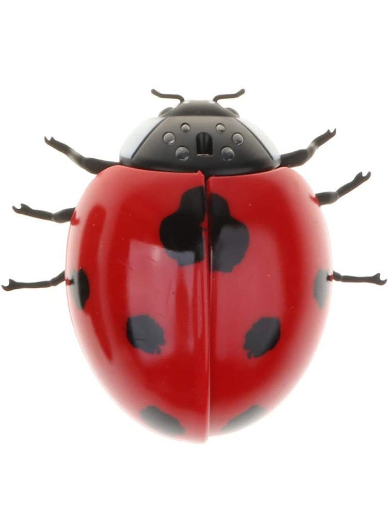 FITTO - Fitto Remote Control Wall Climbing Lady Bug Toy - Life Like with Movement, Sound and Light, Red - Image 1