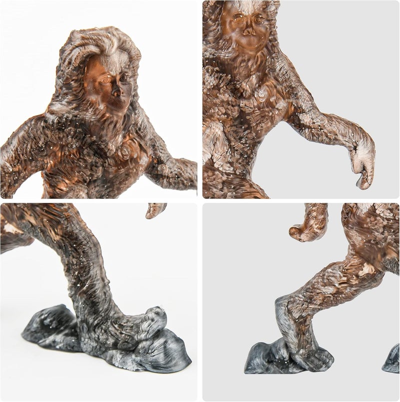 dooda Bigfoot Epoxy Resin Molds Silicone, Sasquatch Silicone Molds for Resin, Casting Resin for Silicone Molds, Silicone Bigfoot Gifts for Christmas Ornament Table - Image 4