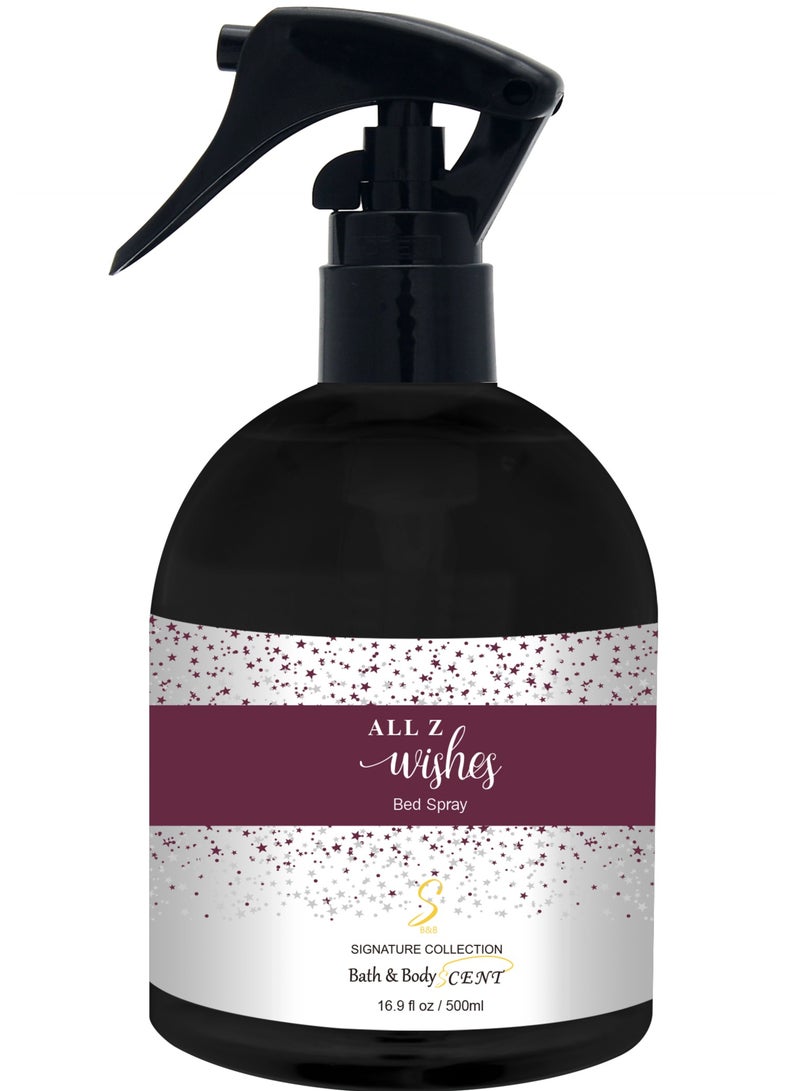 Bath & Body Scent All Z Wishes bed spray 500ml - Image 2