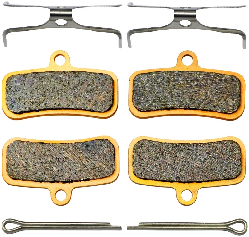 Master Chen وسادات فرامل MC لدراجة سurron Light Bee X S Segway X160 X260 Talaria Sting R MX3 MX4 الكهربائية وسادات فرامل Sur Ron LBX LBS دراجة نارية أمامية وخلفية نحاسية مصنوعة من النحاس MC0707