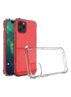 Case Clear Silicone Bumper Anti shock with round corners For Apple iPhone 12 / Iphone 12 Pro 6.1 Inch