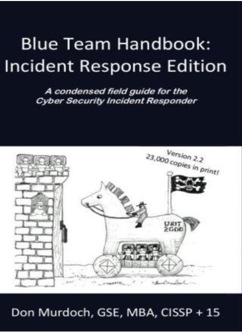 Blue Team Handbook: Incident Response Edition: A condensed field guide for the Cyber Security Incide