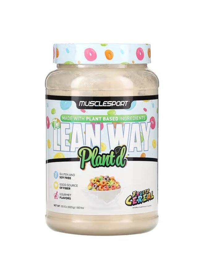 The Lean Way, Plant'd, Fruity Cereal, 29.10 oz (825 g) - pzsku/Z0C52C3C491B5BD3959D4Z/45/_/1711433695/5a70bda3-f87d-4f2a-ba30-7020bdce31c9