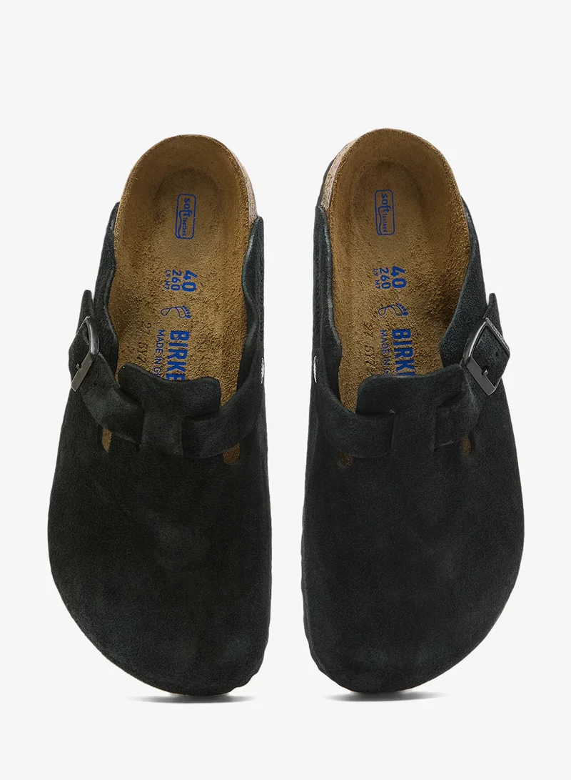 BIRKENSTOCK black Boston Sfb Regular Fit Clogs for Women | Best Price UAE