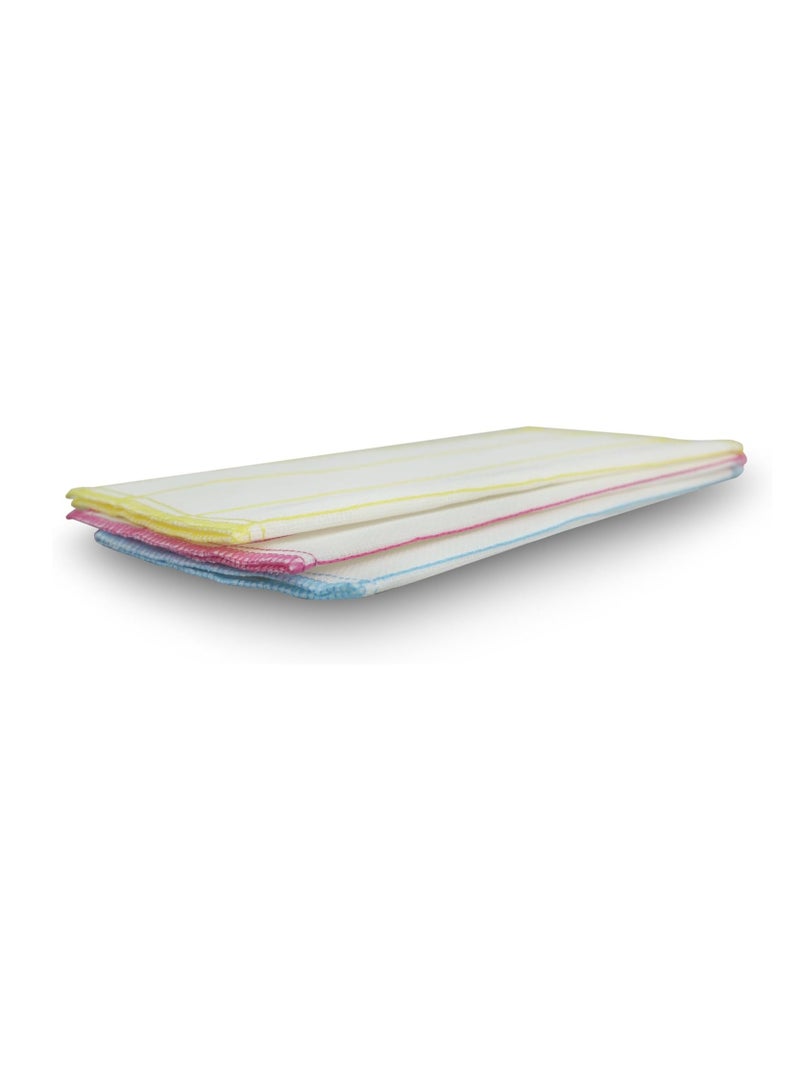 HOME DWELL Kitchen Cloth - Pack of 3 - Ultra-Absorbent Towels for Cleaning and Drying  - Image 2