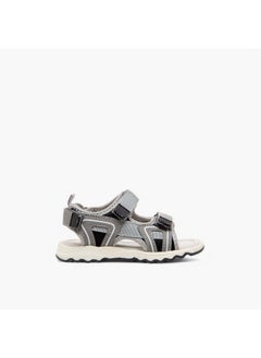 LBL by Shoexpress Boys Textured Floaters with Hook and Loop Closure  - Image 2
