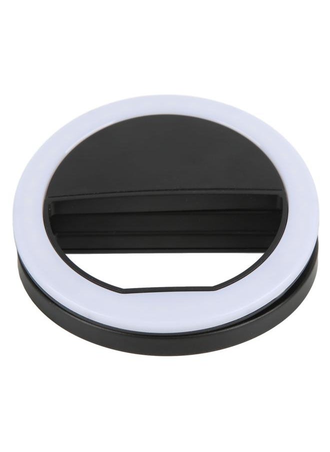 Thoraya Selfie Ring Light 360 Degrees Lighting Soft Glareless Light 0.4in Thick Clamp Widely Used Mini Ring Light for Live Streaming  - Image 5