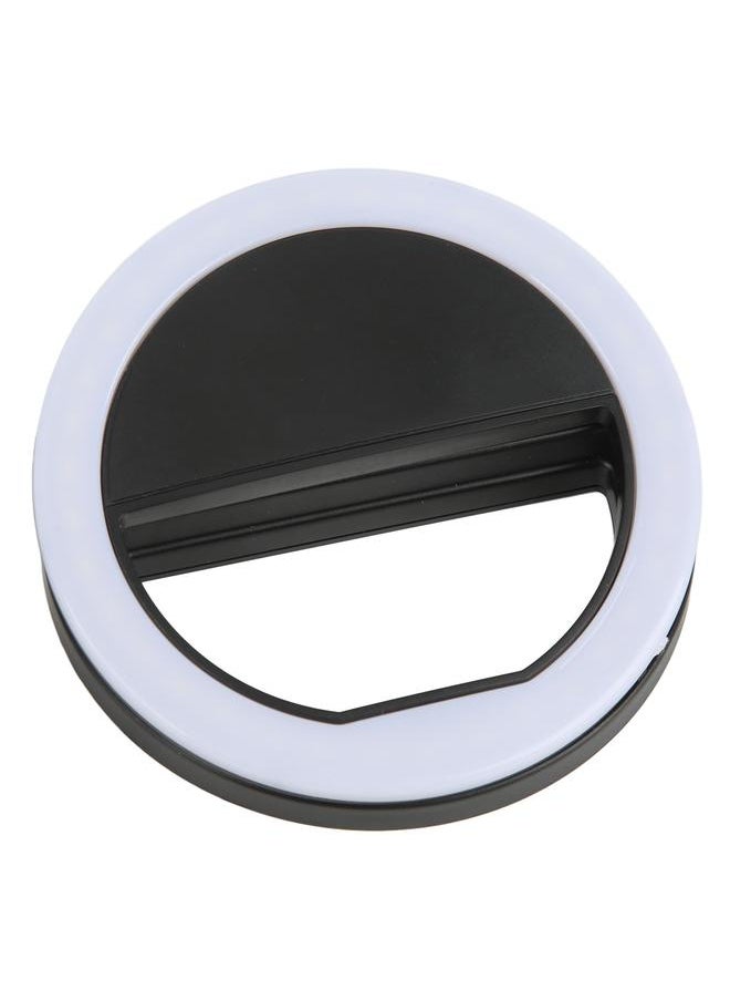 Thoraya Selfie Ring Light 360 Degrees Lighting Soft Glareless Light 0.4in Thick Clamp Widely Used Mini Ring Light for Live Streaming  - Image 2