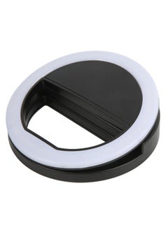 Thoraya Selfie Ring Light 360 Degrees Lighting Soft Glareless Light 0.4in Thick Clamp Widely Used Mini Ring Light for Live Streaming  - Image 1
