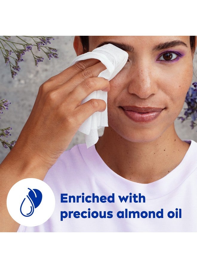 نيفيا مناديل نيفيا 3 في 1 للعناية بالوجه والعينين، فعالة كمزيل مكياج مقاوم للماء، منظف لطيف للوجه للبشرة الجافة والحساسة، 25 قطعة - Image 5