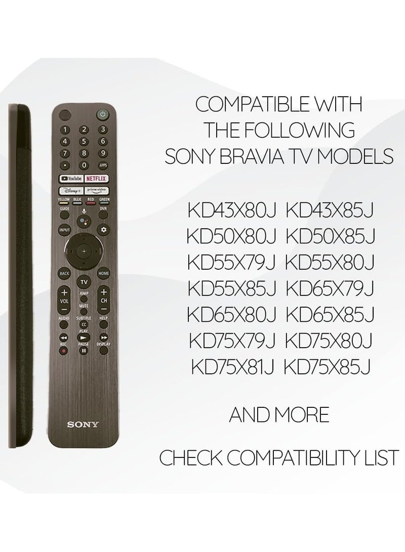 Original Ceybo RMF TX621U Voice Remote for Sony Bravia Google Smart TV with Backlit Buttons - Image 5