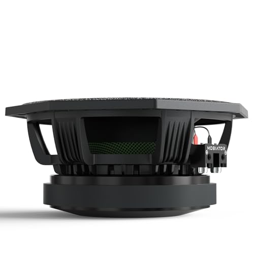 mobiator PRO824FR Loudspeaker - 8" Midrange Aluminum Basket, 800W Max, 350W RMS, 4 Ohms - Premium Quality Audio Door Speakers for Car or Truck Stereo Sound System (MB-PRO824FR) - Image 4