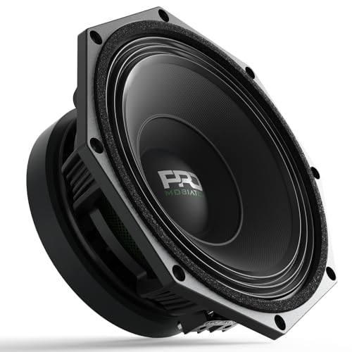 mobiator PRO824FR Loudspeaker - 8" Midrange Aluminum Basket, 800W Max, 350W RMS, 4 Ohms - Premium Quality Audio Door Speakers for Car or Truck Stereo Sound System (MB-PRO824FR) - Image 3