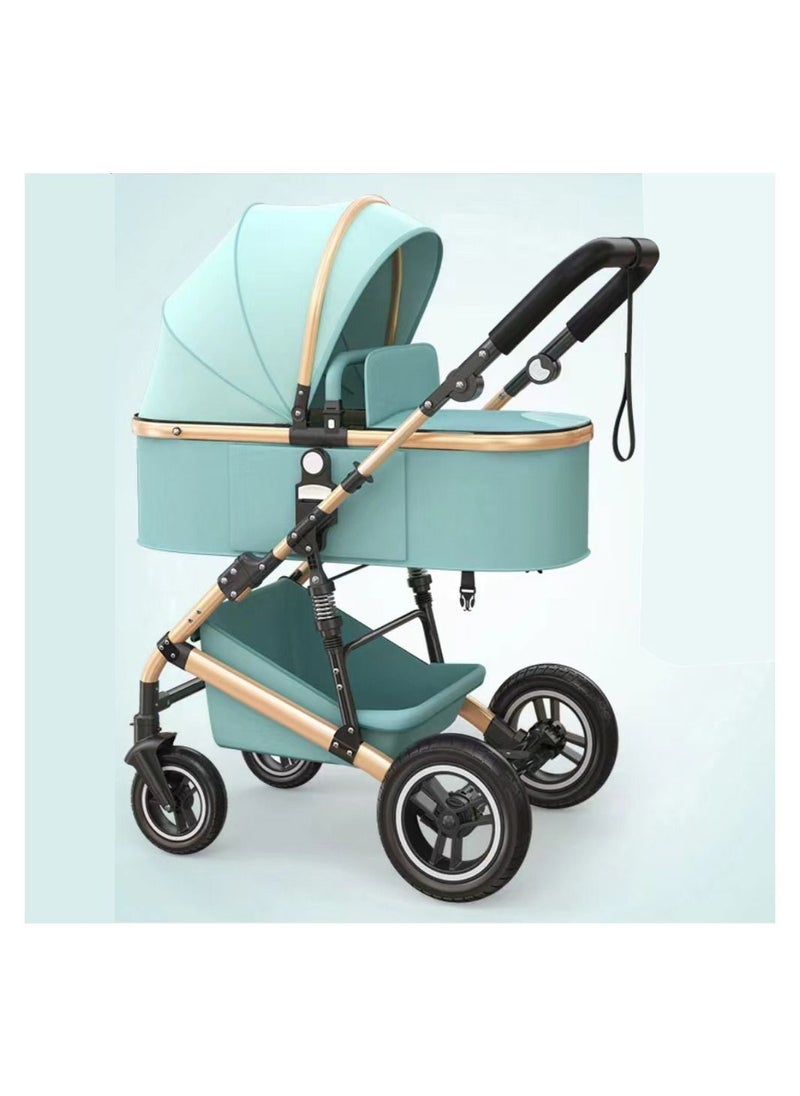Cool Baby - 3 in 1 Baby Stroller Infant Stroller with Reversible Seat Newborn Stroller with Canopy - Image 1