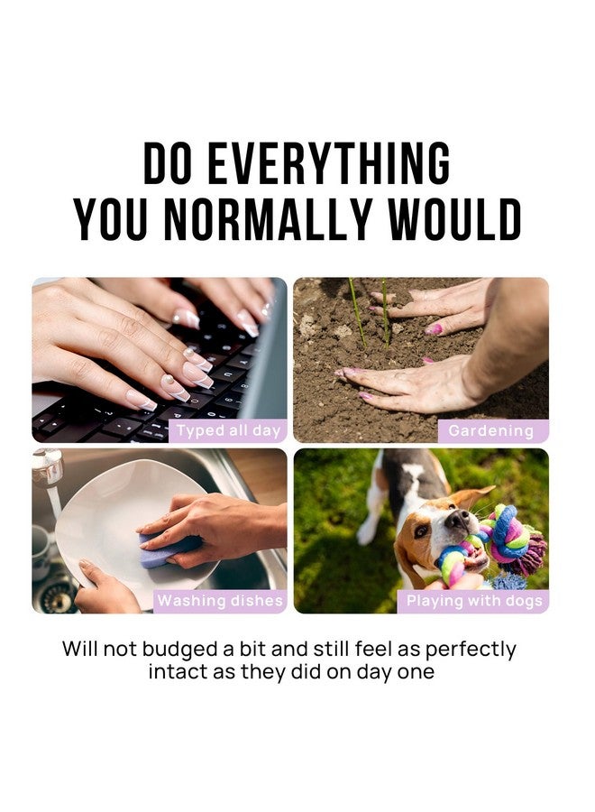 بي تي آرت بوكس ضغطة مربعة أومبير على الأظافر، ضغط جل ناعم على الأظافر القصيرة مع غراء الأظافر، 15 مقاسًا، 30 مجموعة أظافر وهمية قابلة لإعادة الاستخدام، كريم الفانيليا - Image 5