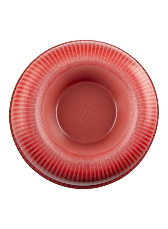 Bister Stripy Classy Round Cake Mold Aluminium Layered with Teflon Coating 22cm Drak Red Color - Image 4