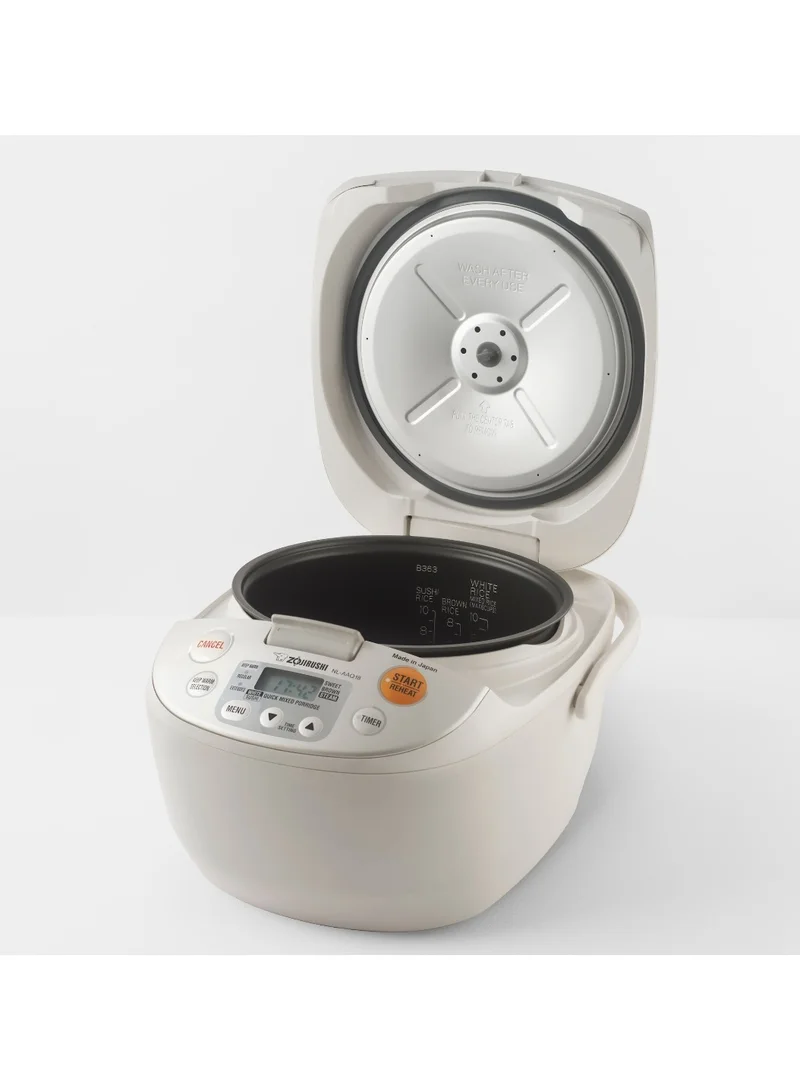 Zojirushi  Zojirushi NL-AAQ10 Micom Rice Cooker & Warmer – Non-Stick, Durable, Multi-Menu Cooking  | Best Price UAE