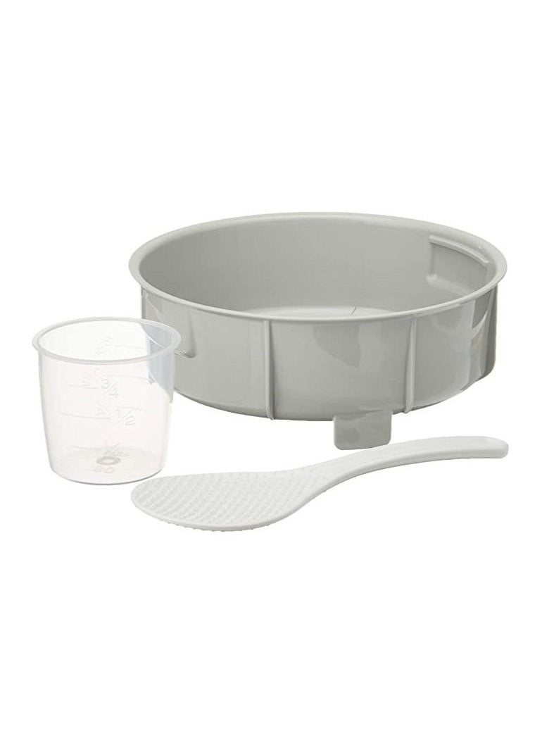 Zojirushi - Electronic Rice cooker/ warmer 1.0 ltr Beige - Image 1