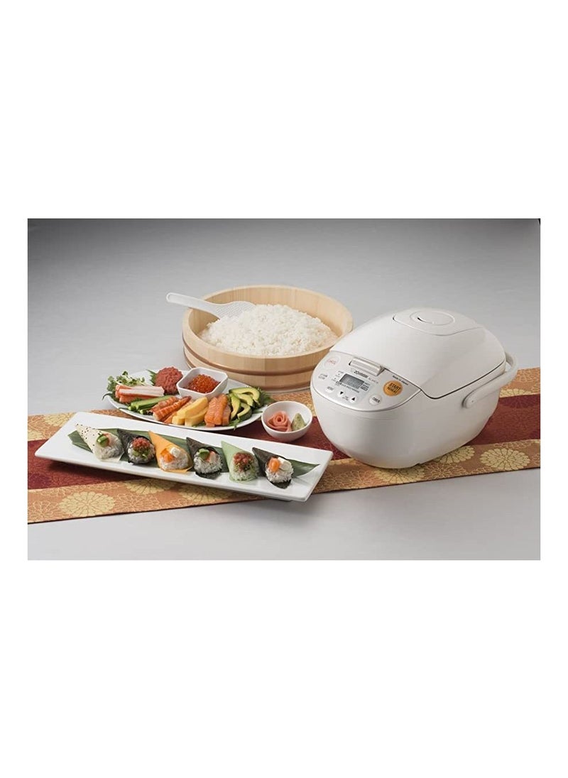 Zojirushi - Electronic Rice cooker/ warmer 1.0 ltr Beige - Image 1