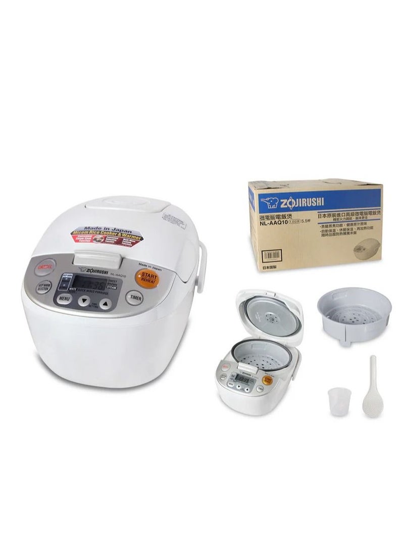 Zojirushi - Electronic Rice cooker/ warmer 1.0 ltr Beige - Image 1