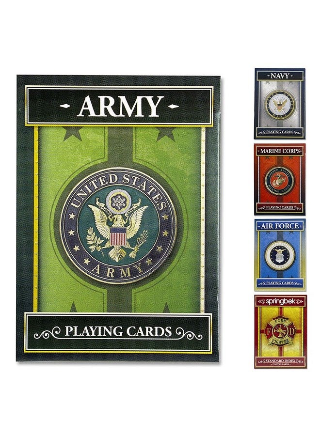 Springbok Springbok - United States Army Playing Cards - Officially Licensed 52 Playing Card Deck - Made in USA - Image 1