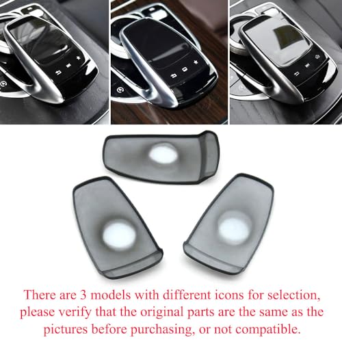 Goodithy غطاء حماية لوحة اللمس للماوس من جوديثي، لوحة تحكم شاشة اللمس المركزية متوافقة مع مرسيدس بنز C S GLC GLS GLE E Class W205 W253 W166 W213 W222 (النموذج A) - Image 5