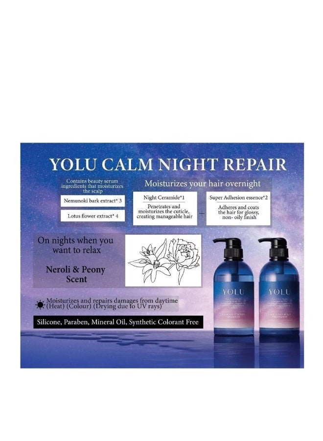 YOLU Calm Night Repair Shampoo + Treatment [BUNDLE] - Image 5