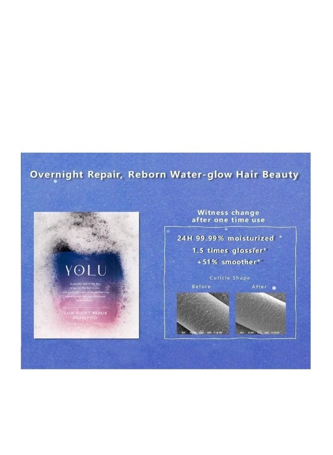 YOLU Calm Night Repair Shampoo + Treatment [BUNDLE] - Image 4