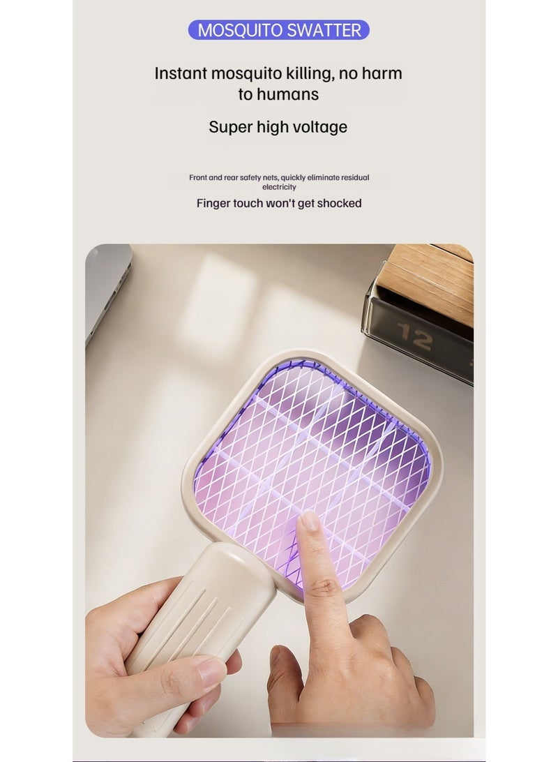 Hugifts USB electric mosquito swatter/mosquito killer lamp, household mosquito killer lamp, mini 2-in-1 mosquito repellent - Image 4