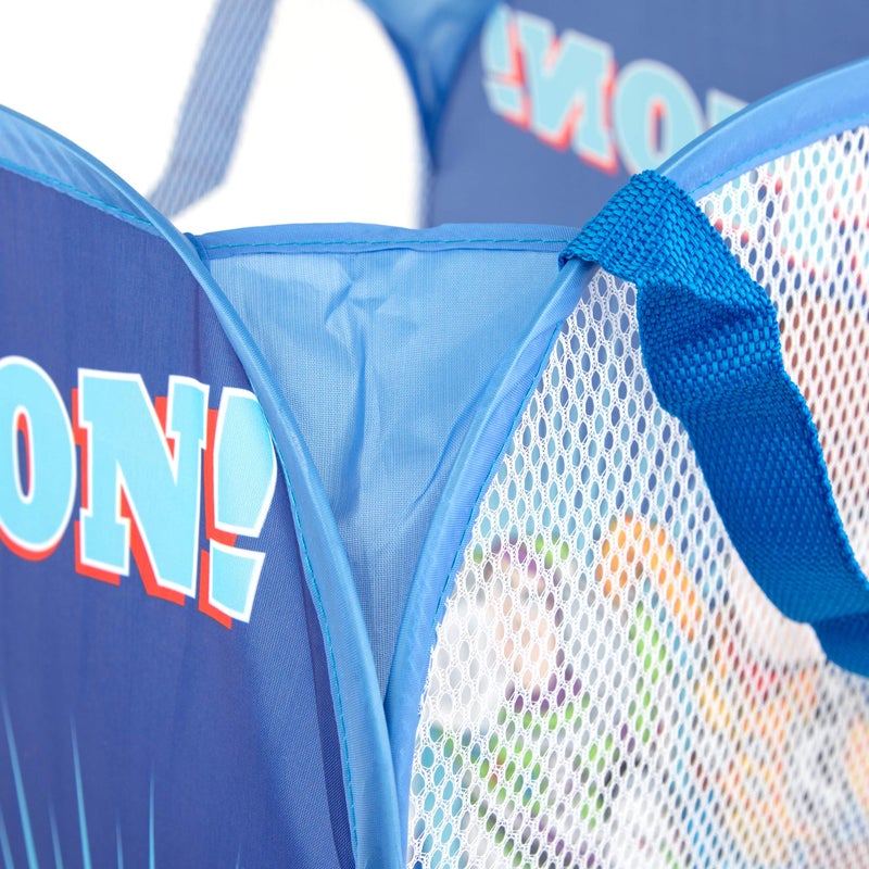 Jay Franco Disney Pixar Toy Story Pop Up Hamper - Mesh Laundry Basket/Bag with Durable Handles - Features Woody  Buzz Lightyear & Forky (Official Disney Product) - Image 3