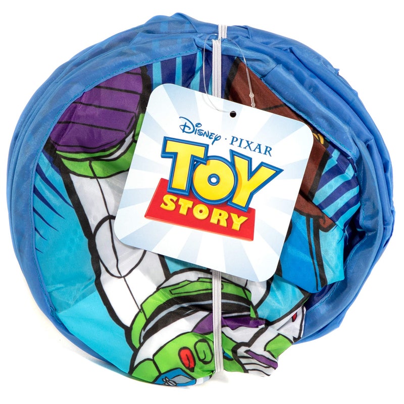 Jay Franco Disney Pixar Toy Story Pop Up Hamper - Mesh Laundry Basket/Bag with Durable Handles - Features Woody  Buzz Lightyear & Forky (Official Disney Product) - Image 5