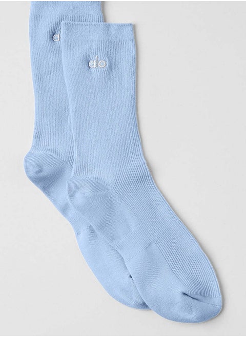 alo cotton socks, mid-length fashionable socks for both men and  women, one piece of pure cotton socks