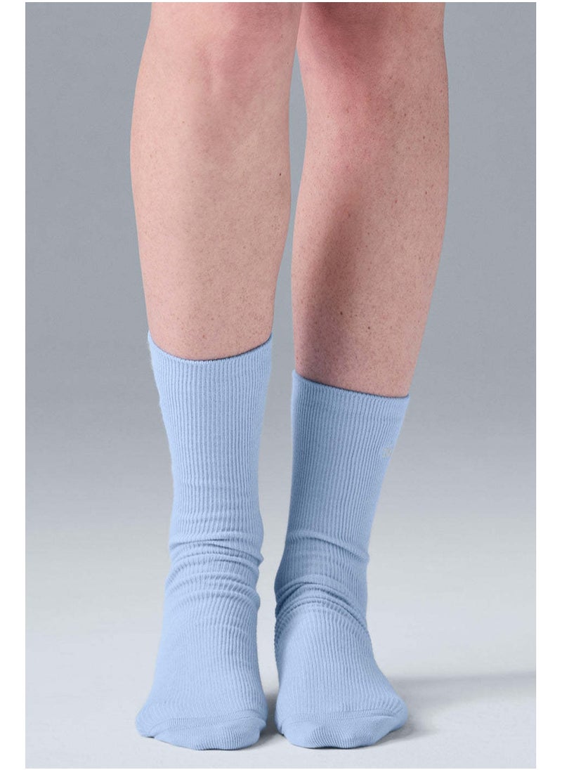 alo cotton socks, mid-length fashionable socks for both men and  women, one piece of pure cotton socks