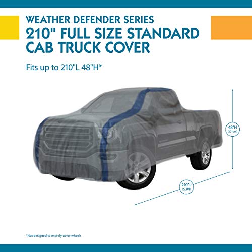 Duck Covers Weather Defender Pickup Truck Cover, Fits Regular Cab Trucks up to 17 ft. 5 in. L - Image 3